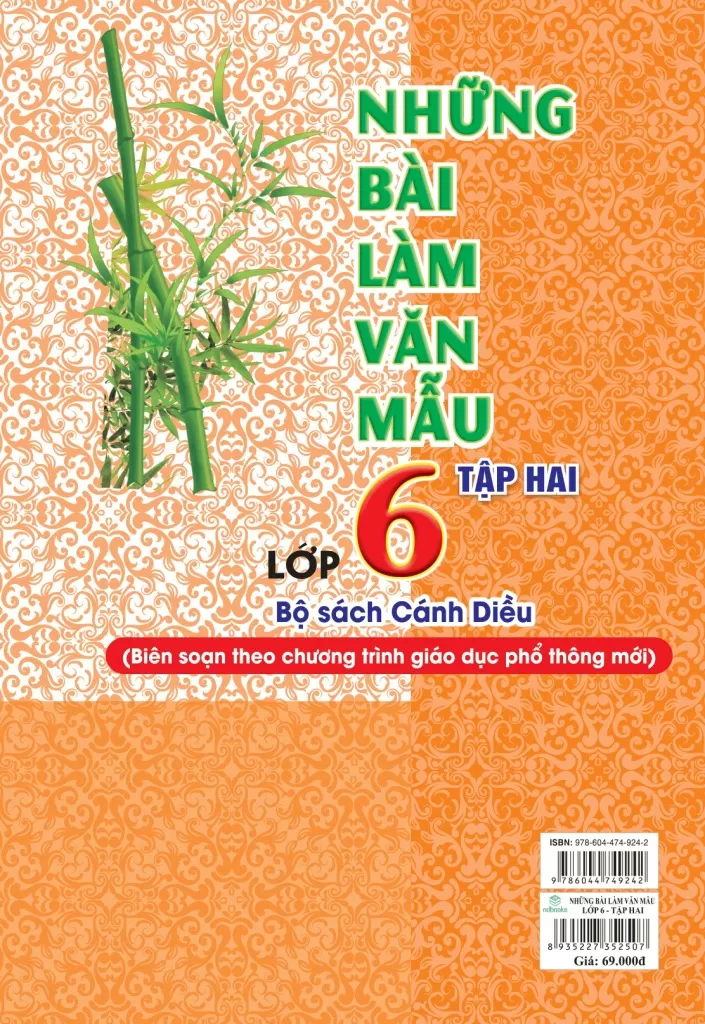 NHỮNG BÀI LÀM VĂN MẪU LỚP 6 - TẬP 2 (Bám sát SGK Cánh diều)
